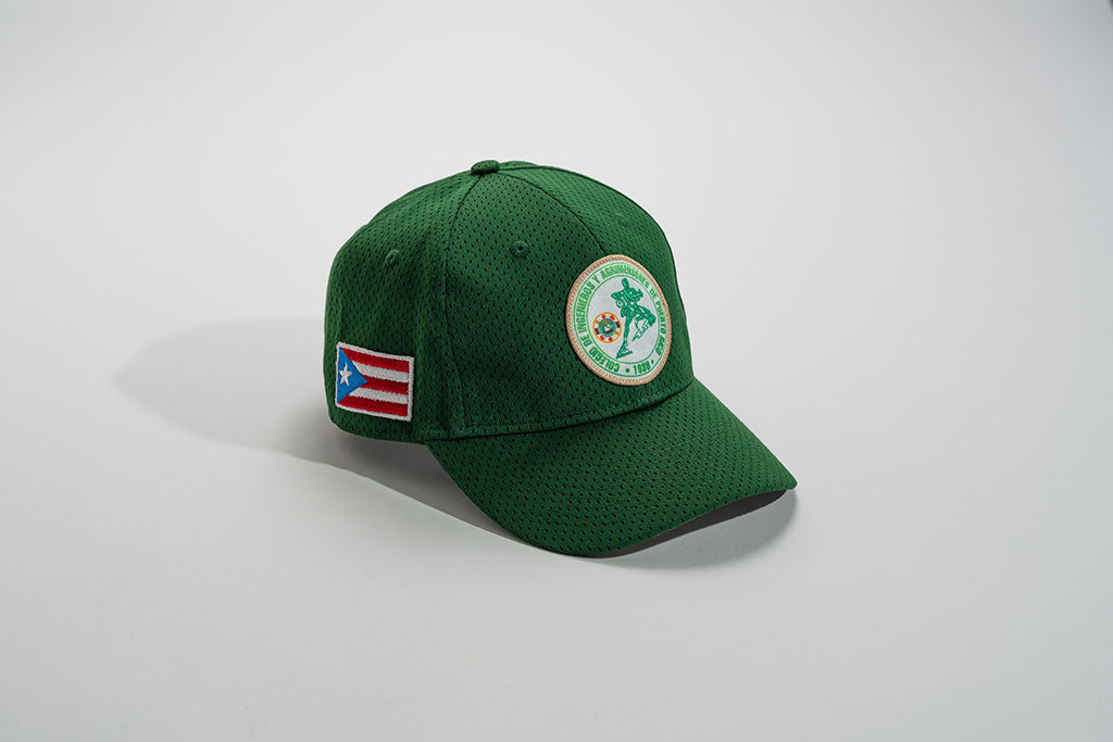Gorra Verde con Bandera y Logo CIAPR